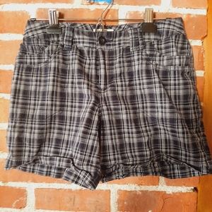 St. John's bay plaid shorts